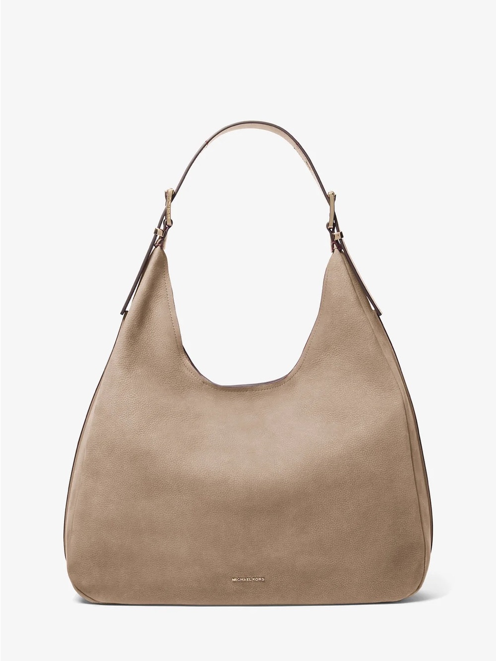Michael Kors Nolita Large Nubuck Hobo Shoulder Bag